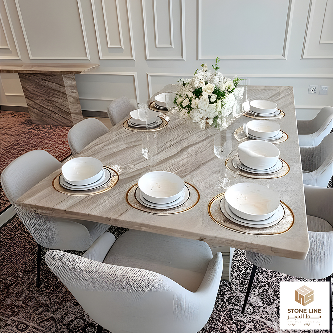 مغسلة رخام أبيض فاخر